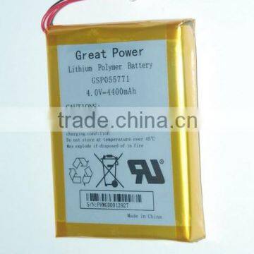 Great Power Lithium polymer Battery 3.7v 4400mAh - GSP055771