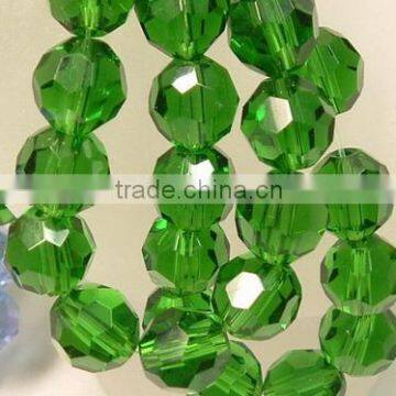 Colorful Crystal Round Beads, Faceted Round Beads