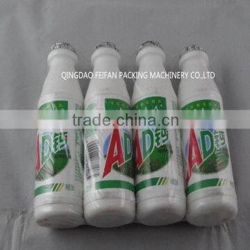 Omron Servo Motor Automatic Yakult Bottles Shrink Wrapping Machine photo-4