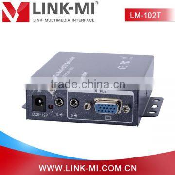 LM-102T Price in China 300m VGA Video Audio Transmitter VGA Extender to UTP with 2 RJ45