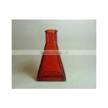 Colored Taper Shape Aroma Reed Diffuser Glass Bottle With Cork photo-5