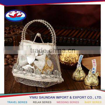 Newest Factory Sale Novel Design Organza Drawstring Candy Bag From China photo-5