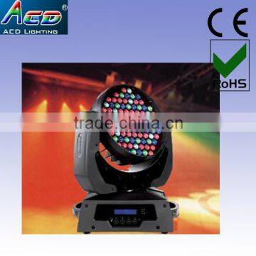 HOT 108*3w RGBW/A led moving head lighting supplier,led stage lights,led moving head wash