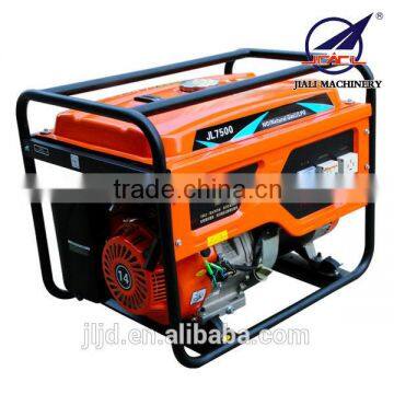 JL-7500E lpg nature gas electric generator