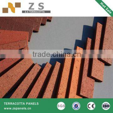 Clay bricks for stairs