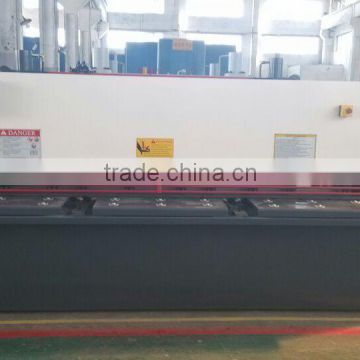 QC12Y-8X2500 CNC hydraulic swing beam shear machine