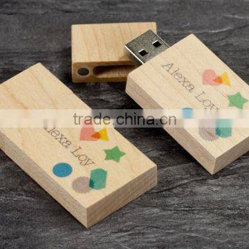 8GB custom bamboo usb 2.0 thumb drive, Low Cost Branded custom usb 2.0 driver wholesale cheap usb memory stick