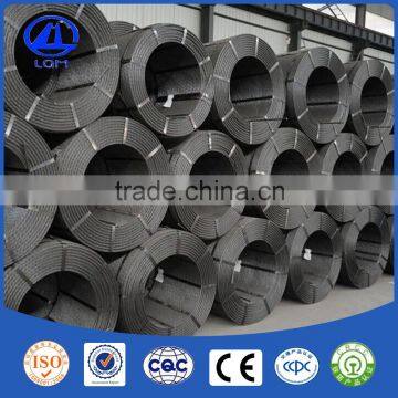 High tension low relaxation steel wire rope