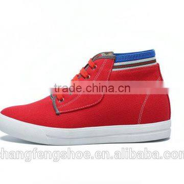 2016 Spring Summer New Model Hidden Height Increasing Canvas Shoes Sport Sneakers For Men photo-5