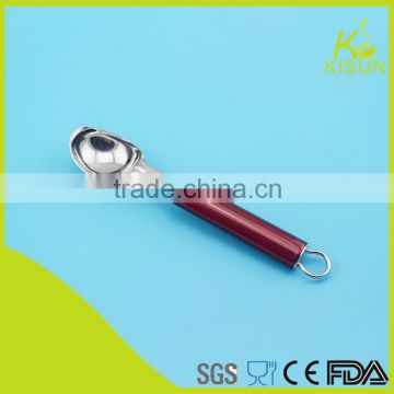 Coasting handle stainless steel strong ice cream scoop