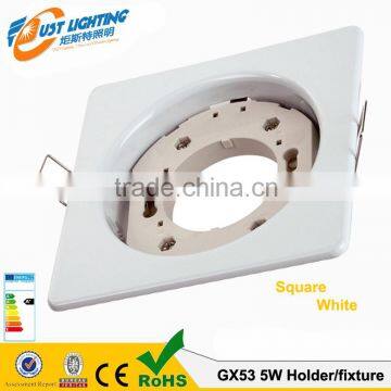 Standard GX53 LED base,GX53 downlight holder, gx53 lamp holder