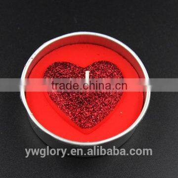 Red Kiss me Tea Light, Romantic Tea Light, Valentine's Day Tea Light photo-3
