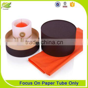 Exquisite round shape candle paper tube