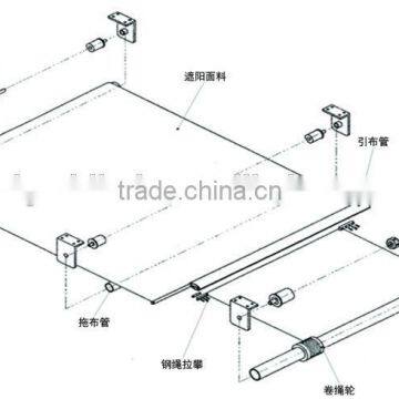2015 Window Home Decoration Electrical Polycarbonate Awning