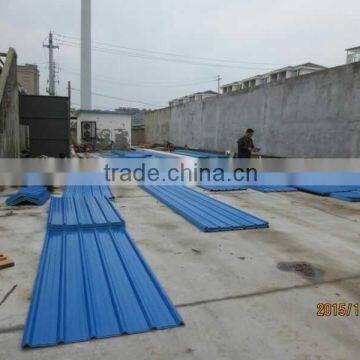 940 width nano composite resin anticorrosive roofing tile