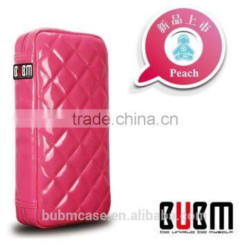 Red 64 Capacity PU Leather Cover DVD Case CD Holder Personalized cd Case Multi Disc Dvd Cases photo-2