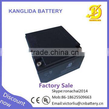 High Performance 12v 24ah Sealed Valve Regulated Lead Acid Battery Ups Batteries photo-3