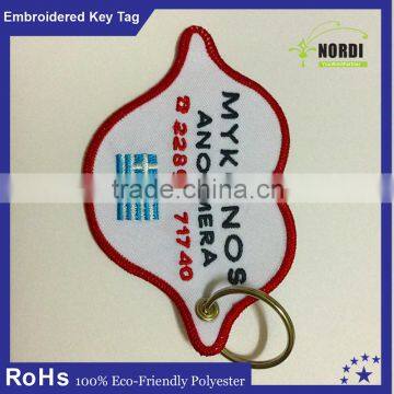 Promotional Embroidery Keychain/felt Keyring/ Fabric Key Tag/High Quality In Cheap Price photo-2