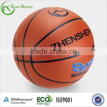 Zhensheng custom deflated branded basketball