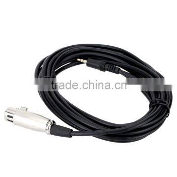 9.8ft / 3m XLR Female to 3.5mm Stereo Male Cable Wire for Phone Pad Smartphone Mixer Mixing Console Microphone Loudspeaker Com photo-5