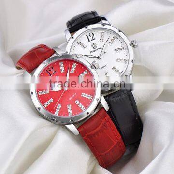 Factory Wholesale Luxury Diamond Tonneau Classic Fashion Origin Quartz Women Watch