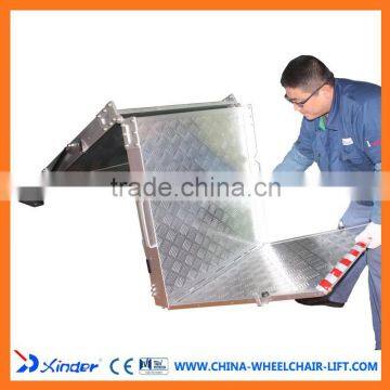 BMWR-3 Folding Manual Wheelchair Ramp for Van