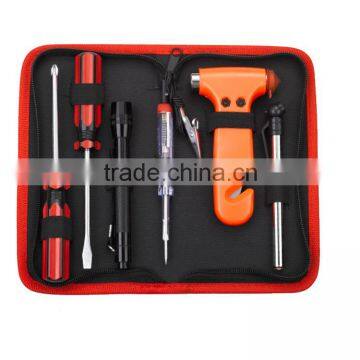 7pcs Emergency Car Tool Bag With Escape Hammer Tool photo-2