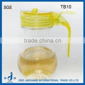 300ml glass honey container with screw plastic cap