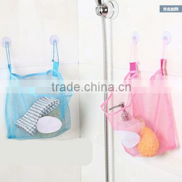 Toy organizer Quick-Dry Hanging Shower Sundries organzier toy mesh bag