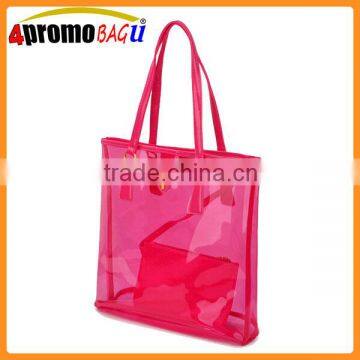 china wholesale custom pvc beach tote bag