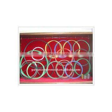 plastic coated wire for clothes hangers/greenhouse