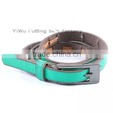 2016 NEW Design Fashion pu Belt for Woman With Wearing Rope photo-3