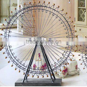 wholesale Metal craft gift items Ferris wheel stand christmas gifts decorating wedding gifts