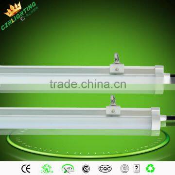 Single tube t8 integrated led light t8 white led tube light with PC cover