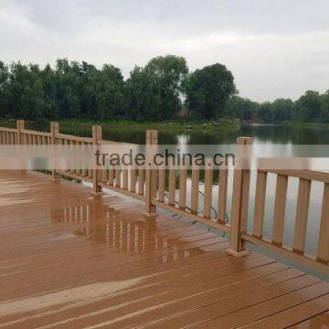 wood plastic composite outdoor waterproof decking