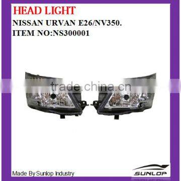 new products auto spare parts head light NS300001 for NS Urvan E26/NV350 2013 up