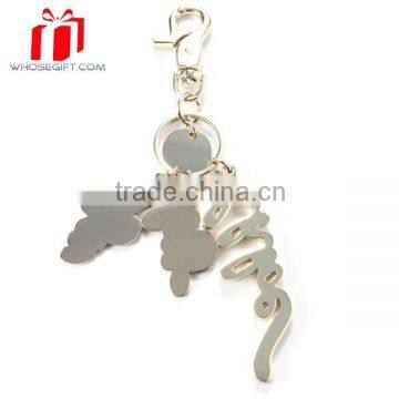 Hot Sale Promotional Item Metal Custom Logo Tourist Souvenirs Key Ring