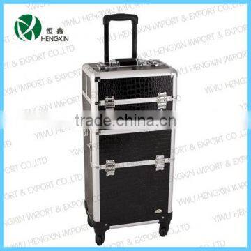 professional trolley cosmetic case,makeup trolley box