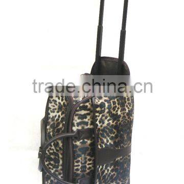 Shenzhen Leopard Travel Trolley Luggage Bag with PU Leather New Fashion High Quality Hybird Tote Bags