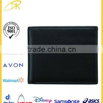 2015 Hot selling multi-function Men's Leather Wallets with hidden Credit / ID Card pocket