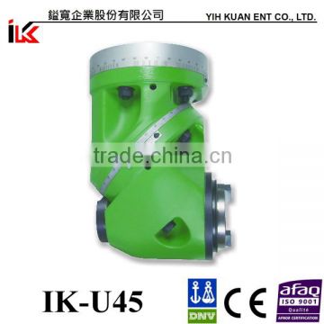 accessory head, universal 45 degree head, milling and cutting metal workpiece (IK-U45) plano milling machine accessory