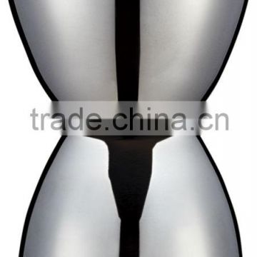 Brushed Double-sided Bartending Cocktail Jigger - Fine Stainless Steel Barware for Your Enjoyment