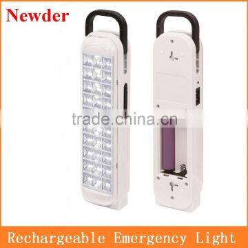 Li-ion battery operated 30 SMD LED rechargeable lights