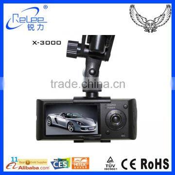 GPS Tracking System Dual Lens Car Dvr Dash Camera photo-4