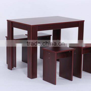 Modern design dining table manufacture wood