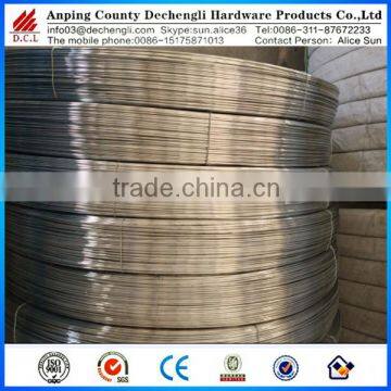 2.2 x 2.7mm Hot Dipped Galvanized 1000m/45kg coil Oval Steel Wire