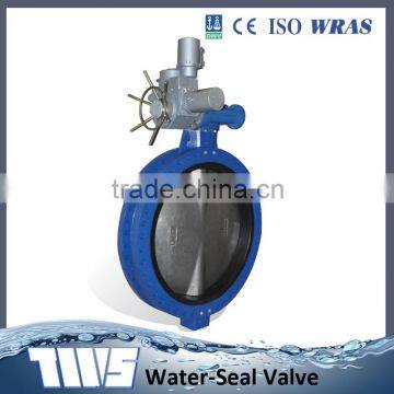 Ductile Iron body U-Section flange Butterfly valve with factory price