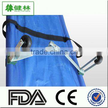 CE&FDA Approved Hot Seller 2-fold Folding Metal Foldaway Stretcher