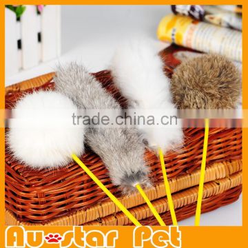 Rabbit Hair Pet Cat Stick Toys