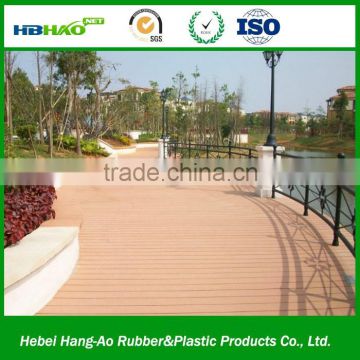 Non-Slip WPC Decking,PS Wood Plastic Decking,Polystyrene Plastic Decking